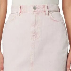 Hudson jeans pink denim skirt. Never been worn